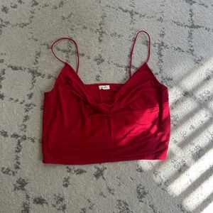 Garage Red Cami Top
